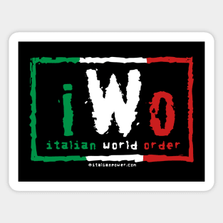 Italian World Order Sticker